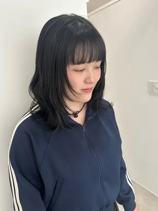 ミディアム カラー レイヤー/ヘアセット 💐nao.のヘアスタイル