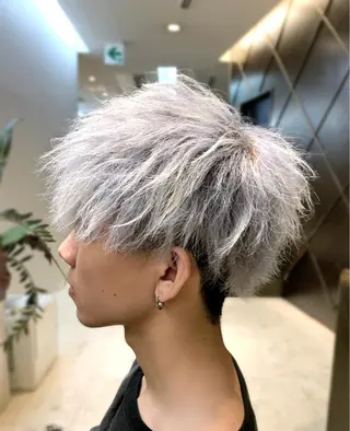 カラー メンズ メンズ専門　井藤 雅也のヘアスタイル