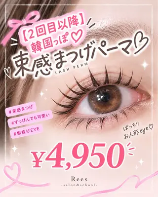 マツエク・マツパ Rees 姫路野里店のマツエク・マツパデザイン