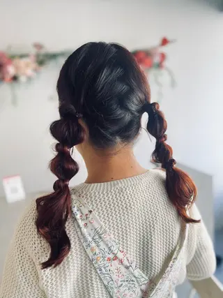 ヘアアレンジ 韓国/アレンジ /ayaka🌻のヘアスタイル