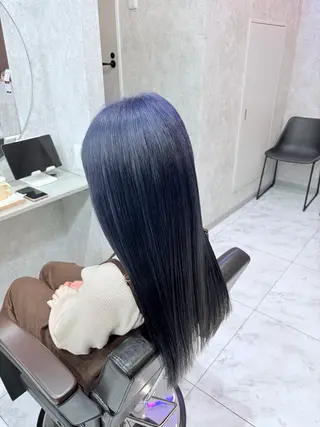 ロング 🦋ハイトーン🦋 石山 希理🦋のヘアスタイル