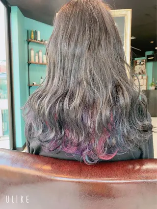 ロング 末石 智のヘアスタイル