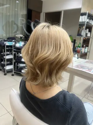 カラー 🎀透明感˖⊹あすか 東橋本🪄︎︎⸝‪⸝のヘアスタイル
