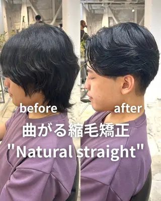 パーマ メンズ メンズ清潔感のプロ 💈メンズパーマ藤田のヘアスタイル