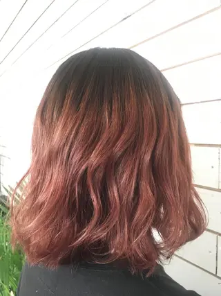 ミディアム 🧡艶髪/エクステ 🫧🧡YUKI❄️のヘアスタイル