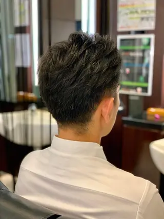 ショート メンズ 渡邊 絢のヘアスタイル
