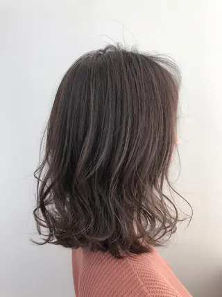 ミディアム カラー 【透明感、艶髪】西村 有司のヘアスタイル