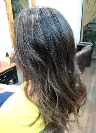 ロング カラー パーマ ヘアアレンジ メンズ まとまり💯悩み改善 ★松本尚弥★店長のヘアスタイル