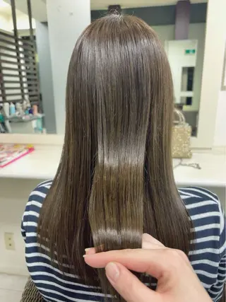 ロング カラー マルナ本店 ペコのヘアスタイル