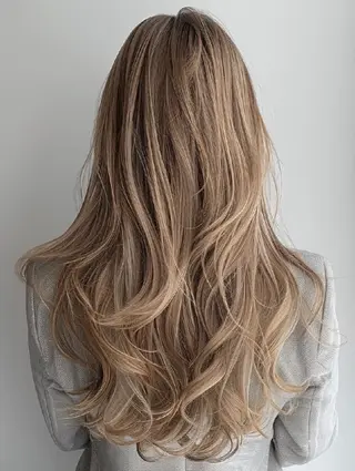カラー 束感まつぱ🫧 なつき🫧のヘアスタイル