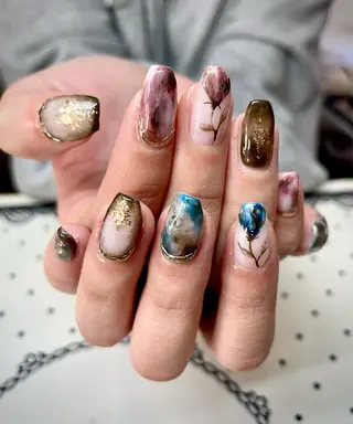 ネイル nailist cocoのネイルデザイン