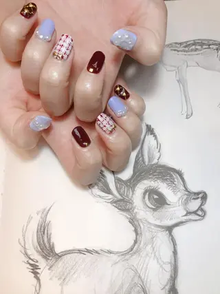 ネイル 平尾駅前/持込み専門 /owlnailのネイルデザイン