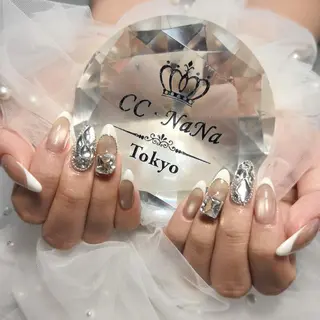 ネイル CC NaNa ワンホンネイル🌙Nのネイルデザイン