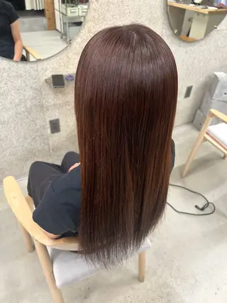 ロング カラー SiLO Yukinaのヘアスタイル