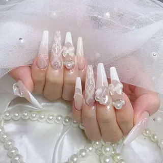 ネイル Lee Nails チップ長さだし専門店のネイルデザイン