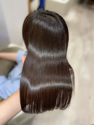 ロング カラー パーマ ヘアアレンジ メンズ キッズ ネイル マツエク・マツパ アイブロウ Stockオーナー 古田翔平のヘアスタイル