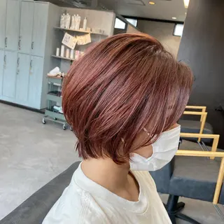 ショート 🤍透明感カラー🤍 Ryujiのヘアスタイル
