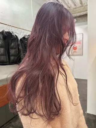 ロング MISA レイヤーカットのヘアスタイル
