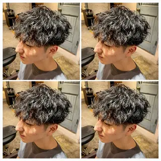 パーマ メンズ メンズパーマ特化 望月謙二郎のヘアスタイル