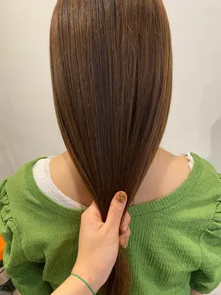 ロング やました もえかのヘアスタイル