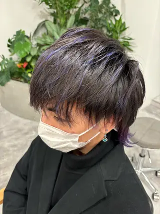 カラー メンズ カラー400種類以上 仁香𓂃 𓈒𓏸のヘアスタイル