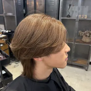 カラー メンズ 植吉 琉月のヘアスタイル