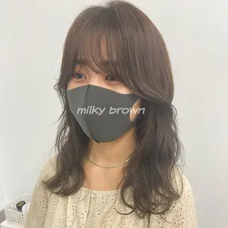 ロング カラー パーマ ヘアアレンジ メンズ キッズ ネイル マツエク・マツパ 横浜Bob美容師🤎 ERINAのヘアスタイル