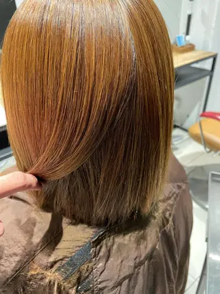 ミディアム HearPut 府中櫻井のヘアスタイル