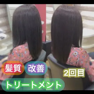 ロング カラー KON｜ごまかさない 艶。酸熱×精密カットのヘアスタイル