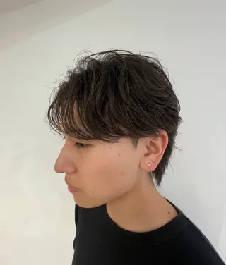 メンズ 三田 真穂のヘアスタイル