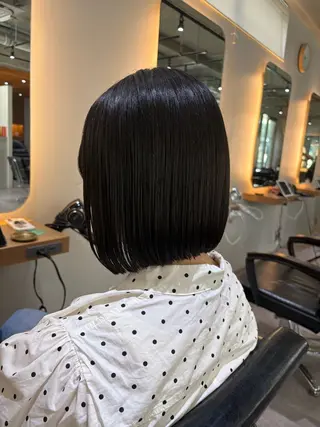 ミディアム 🌿美髪矯正/ 透明感カラー/ルキのヘアスタイル