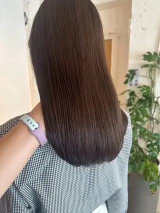 セミロング カラー パーマ/ボブ/レイ ヤー💫SUZUKAのヘアスタイル