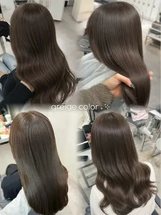 ロング 透明感ツヤカラー🐤 カットモデル🐤ソナのヘアスタイル