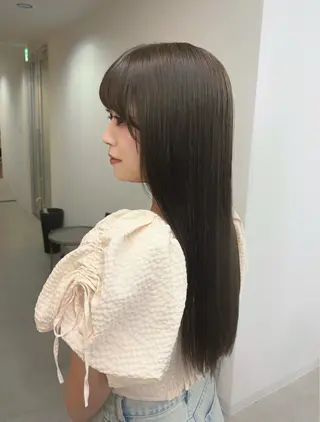 ロング カラー 權軒 真尋 /モデル様募集中のヘアスタイル