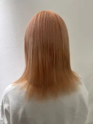 ミディアム 💖ASUKA 💜/透明感カラーのヘアスタイル