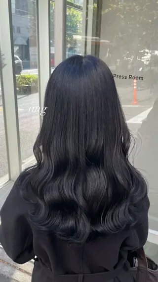 ロング ハイトーン/ダメージ レス/ソウイチロウのヘアスタイル
