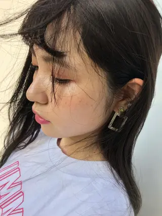 ロング カラー ヘアアレンジ 半個室サロン🫧 ササキアヤカのヘアスタイル