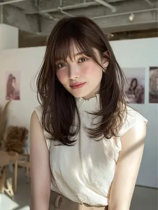 ロング カラー 似合わせ美髪ヘア✨ 天王寺.阿倍野🌈のヘアスタイル