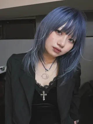 セミロング 渋谷ショート、パーマ 美容師vain はるのヘアスタイル