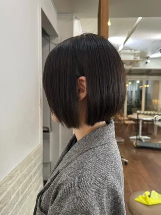 ミディアム カラー ヘアアレンジ 艶髪/ショートボブ /KYOYAのヘアスタイル