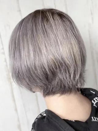 ロング カラー パーマ ヘアアレンジ 大阪レミーエクステ チビ編み込みのヘアスタイル