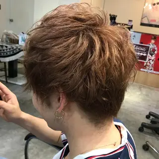 カラー メンズ 似合わせ提案サラ艶♡ 彩華のヘアスタイル