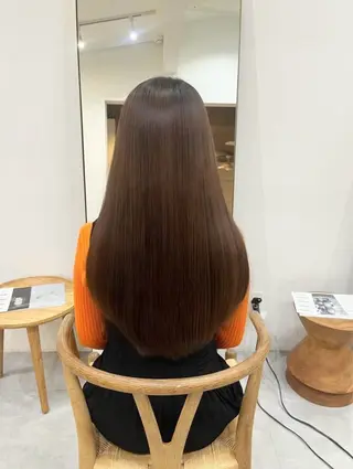 ロング カラー ヘアアレンジ HEIMER 高木 花音のヘアスタイル