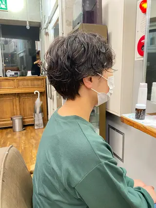 ショート パーマ/ 🌿nanakoのヘアスタイル