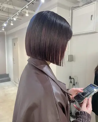 ショート カラー 艶髪/透明感カラー tawadaのヘアスタイル