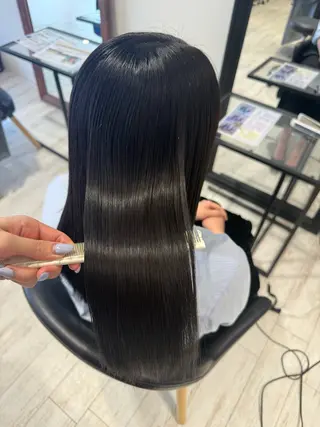 ロング 森浦 莉乃のヘアスタイル
