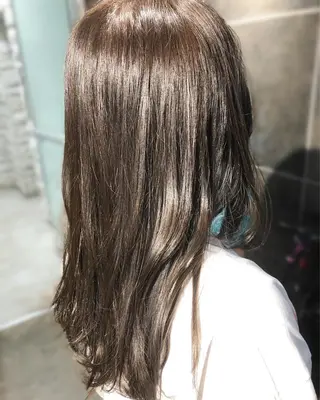 セミロング カラー ヘアアレンジ メンズ特化✂️栗原 侑也のヘアスタイル