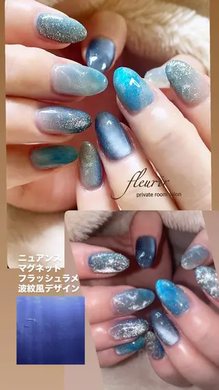 ネイル フルリール 【プライベートサロンのネイルデザイン