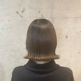 ミディアム カラー アクストスタイル川勝 しずかのヘアスタイル