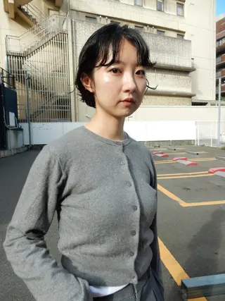 ショート kai🐇似合わせ レイヤーカットのヘアスタイル